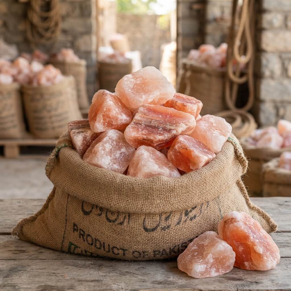 Pink Salt Lumps